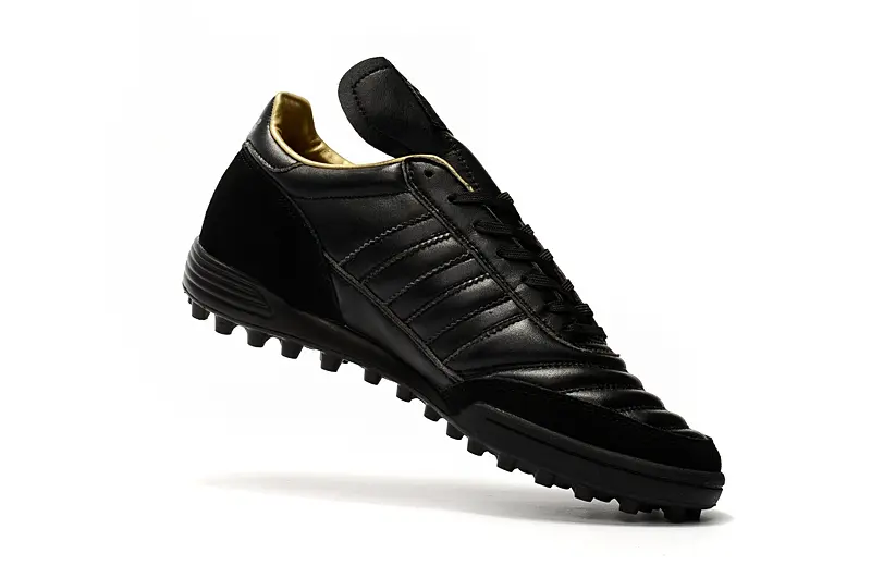 Adidas Mundial Team TF - Black/Classic Black/Gold Accents