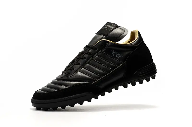 Adidas Mundial Team TF - Black/Classic Black/Gold Accents