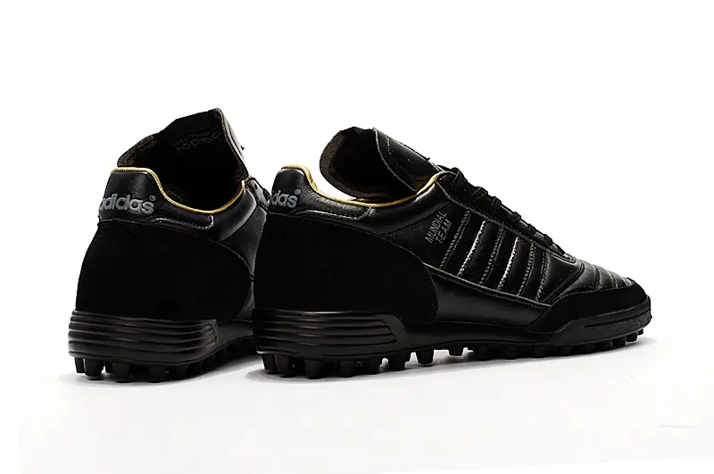 Adidas Mundial Team TF - Black/Classic Black/Gold Accents