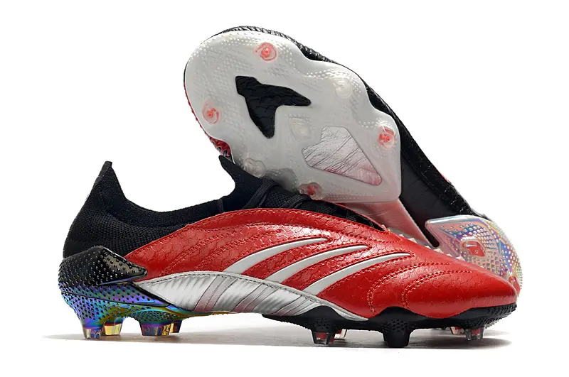 Adidas Predator Archive FG - Black/Fiery Red/Sleek Black