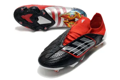 Adidas Predator Archive FG - Black/Fiery Red/Sleek Black