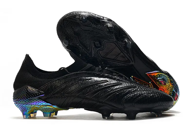 Adidas Predator Archive FG - Black/Midnight Black/Rainbow Reflect