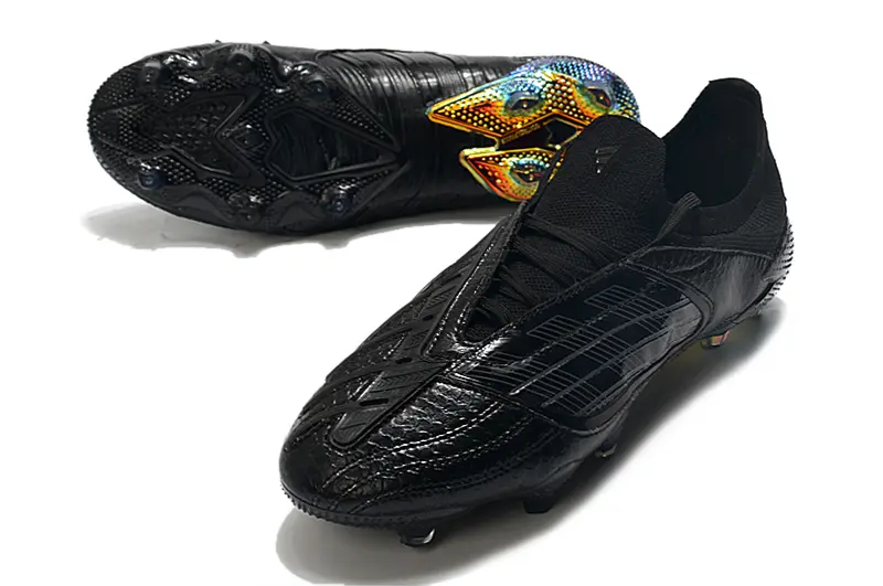 Adidas Predator Archive FG - Black/Midnight Black/Rainbow Reflect