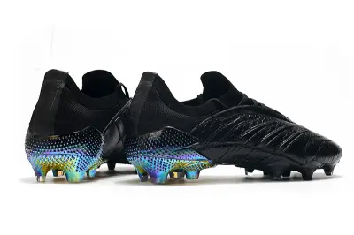 Adidas Predator Archive FG - Black/Midnight Black/Rainbow Reflect