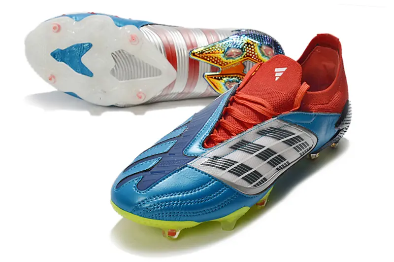 Adidas Predator Archive FG - Blue/Vibrant Blue/Fiery Red
