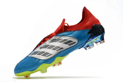 Adidas Predator Archive FG - Blue/Vibrant Blue/Fiery Red