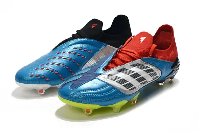 Adidas Predator Archive FG - Blue/Vibrant Blue/Fiery Red