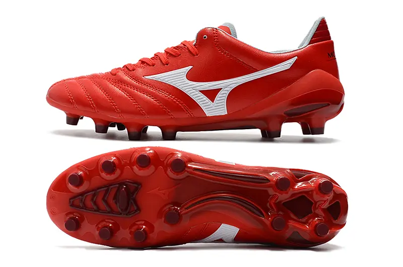 Mizuno Morelia Neo 2 FG - Red/Bright Red/White