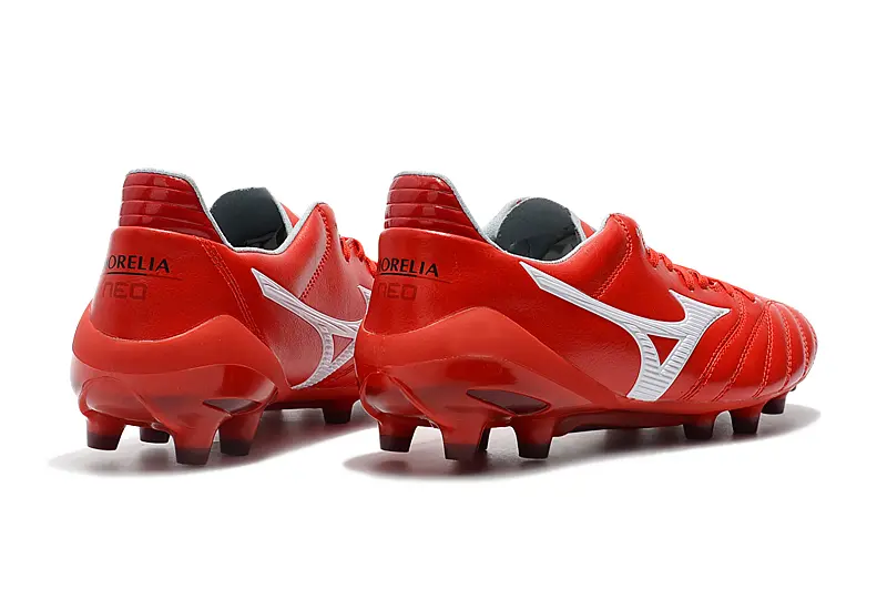 Mizuno Morelia Neo 2 FG - Red/Bright Red/White