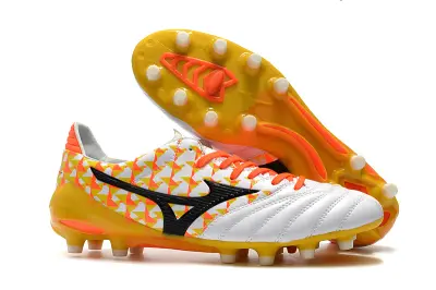 Mizuno Morelia Neo 2 FG - White/Vibrant Orange/Black