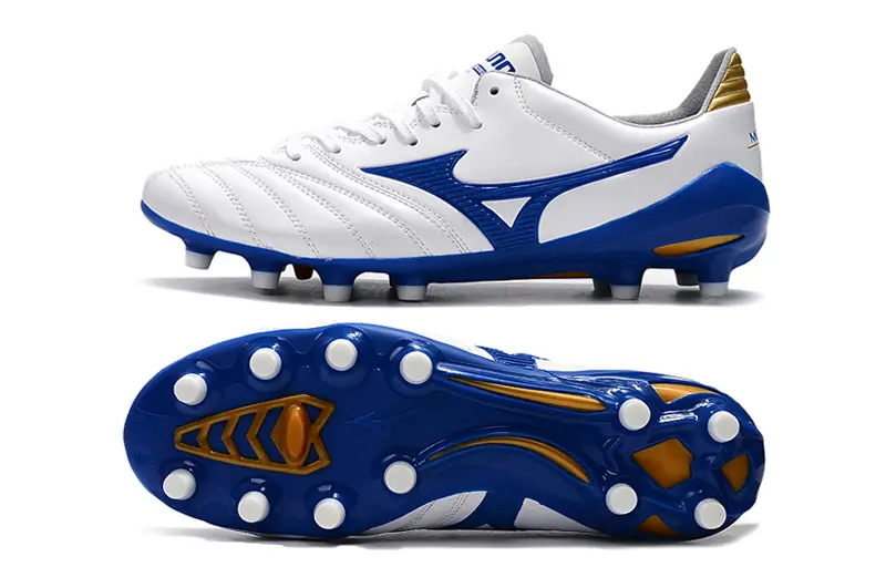 Mizuno Morelia Neo 2 FG - White/Royal Blue/Gold