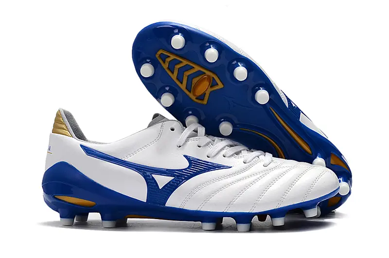 Mizuno Morelia Neo 2 FG - White/Royal Blue/Gold