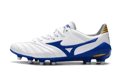 Mizuno Morelia Neo 2 FG - White/Royal Blue/Gold