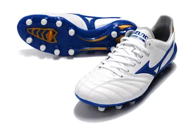 Mizuno Morelia Neo 2 FG - White/Royal Blue/Gold