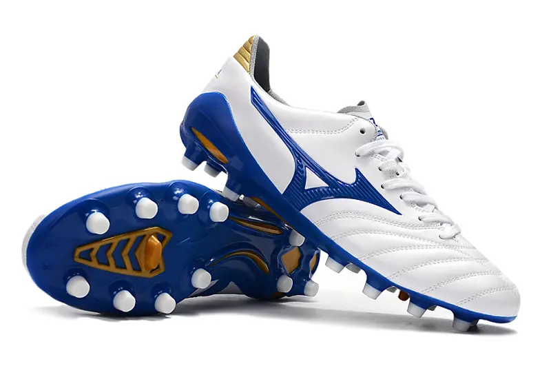 Mizuno Morelia Neo 2 FG - White/Royal Blue/Gold