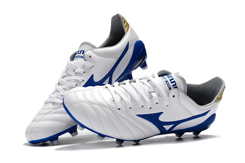 Mizuno Morelia Neo 2 FG - White/Royal Blue/Gold