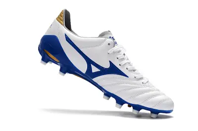 Mizuno Morelia Neo 2 FG - White/Royal Blue/Gold