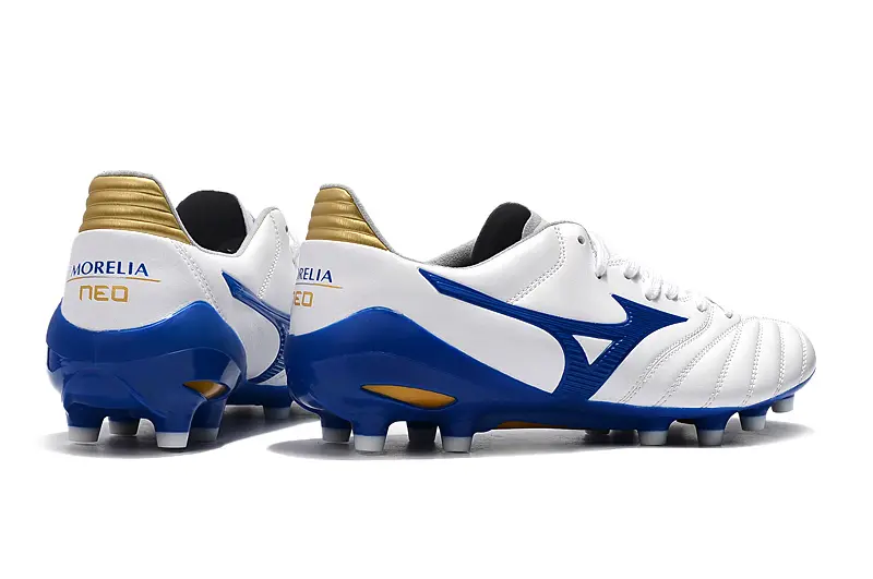 Mizuno Morelia Neo 2 FG - White/Royal Blue/Gold