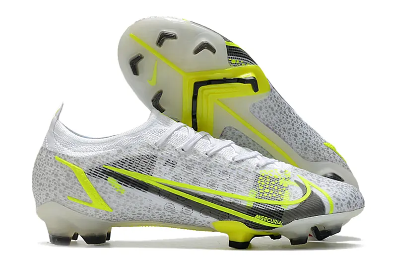Nike Mercurial Vapor 14 Elite FG - White/Electric Yellow/Black