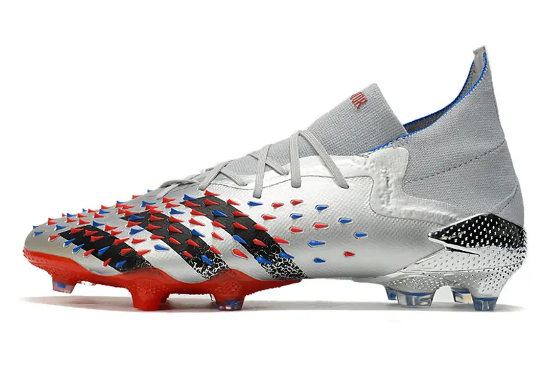 Adidas Predator Freak.1 FG - Silver/Vibrant Red/Deep Blue