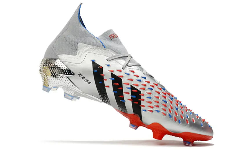 Adidas Predator Freak.1 FG - Silver/Vibrant Red/Deep Blue
