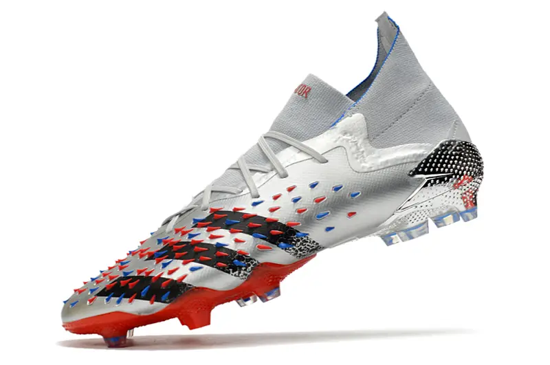 Adidas Predator Freak.1 FG - Silver/Vibrant Red/Deep Blue