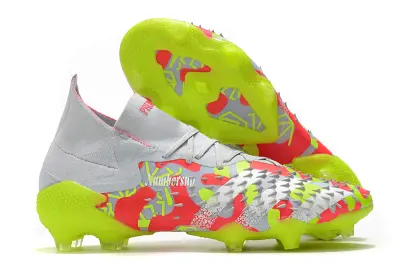 Adidas Predator Freak.1 FG - Gray/Neon Pink/Lime Green