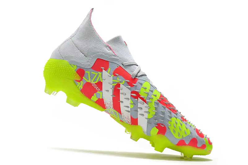 Adidas Predator Freak.1 FG - Gray/Neon Pink/Lime Green