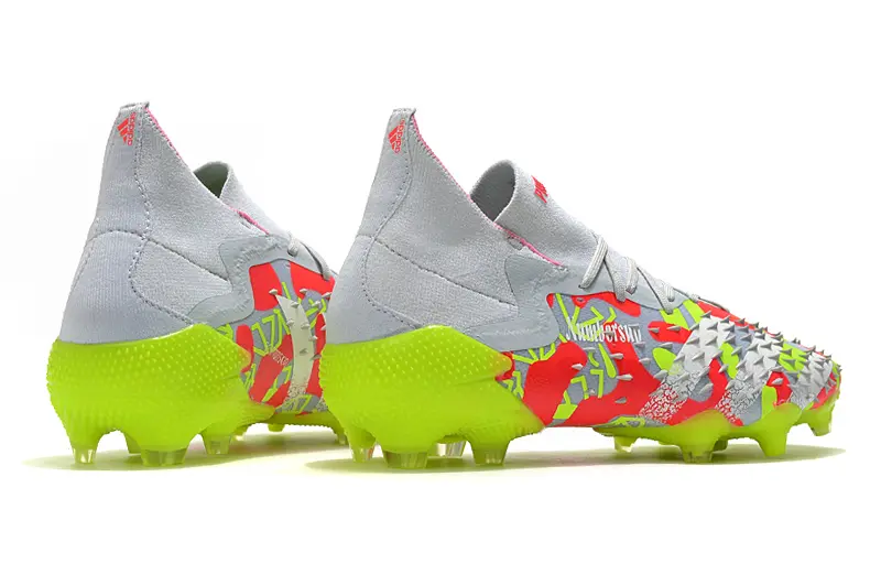 Adidas Predator Freak.1 FG - Gray/Neon Pink/Lime Green