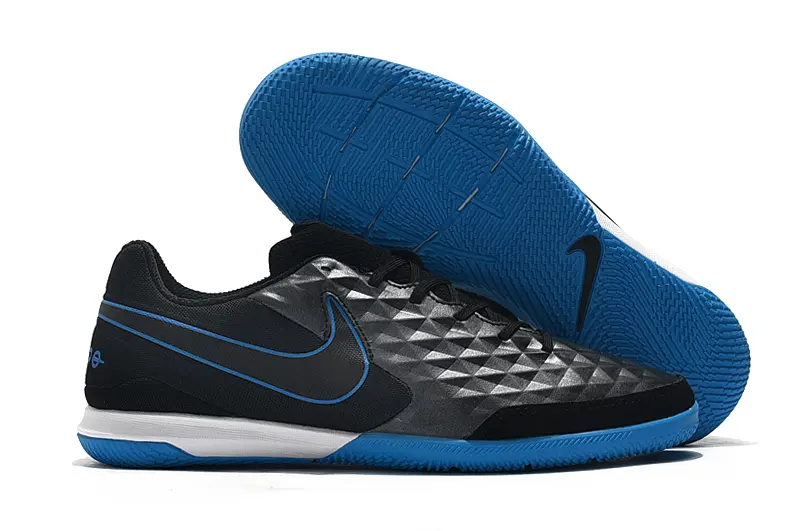 Nike Tiempo Legend 8 Pro TF - Black/Electric Blue/White