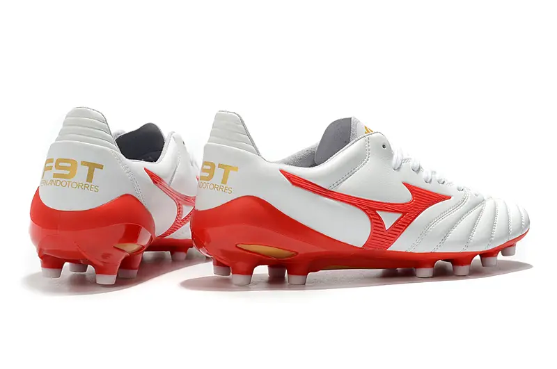 Mizuno Morelia Neo 2 FG - White/Fiery Red/Shiny White