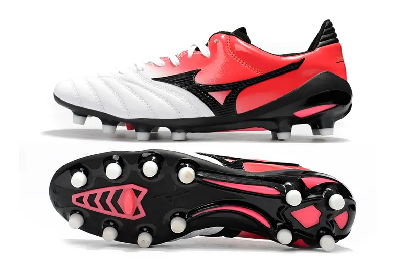 Mizuno Morelia Neo 2 FG - White/Vibrant Red/Black
