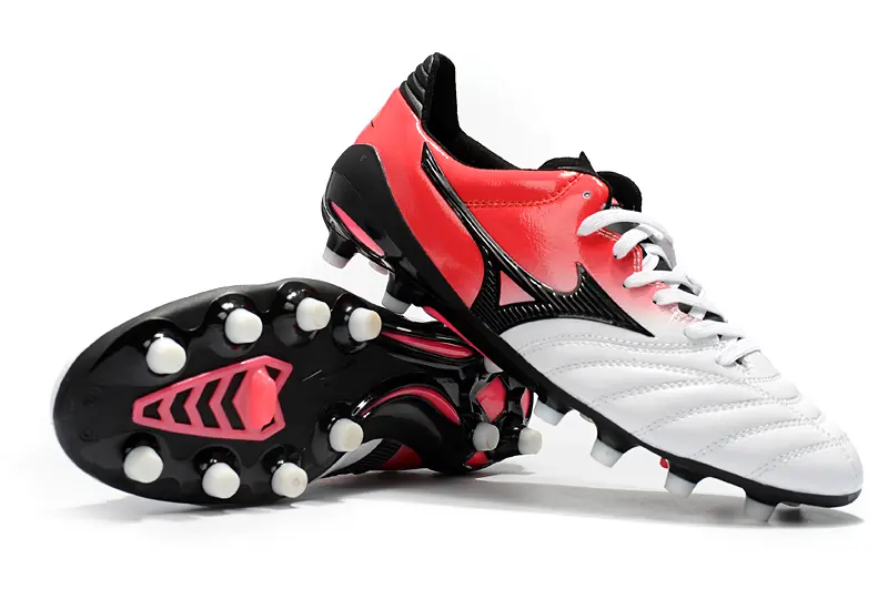 Mizuno Morelia Neo 2 FG - White/Vibrant Red/Black