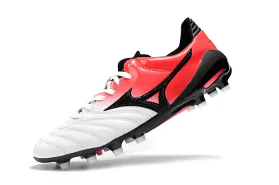 Mizuno Morelia Neo 2 FG - White/Vibrant Red/Black