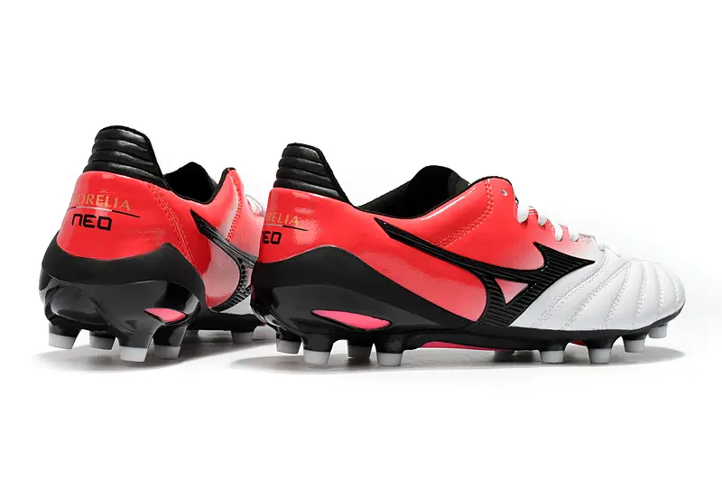 Mizuno Morelia Neo 2 FG - White/Vibrant Red/Black