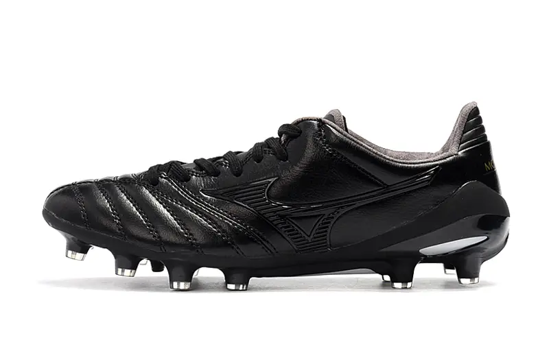 Mizuno Morelia Neo 2 FG - Black/Midnight Black/Metallic Silver