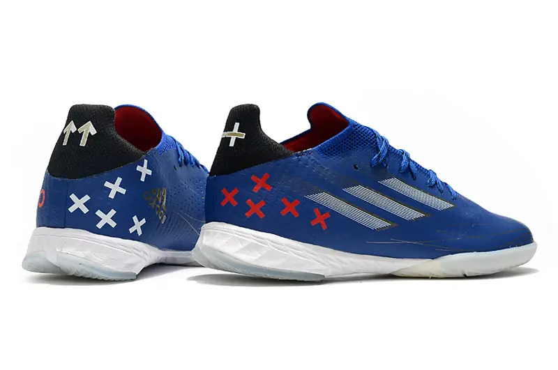 Adidas X Speedflow.1 IC - Blue/Electric Blue/Crimson Red