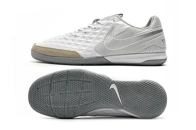 Nike Tiempo Legend 8 Academy IC - White/Light Gray/Beige