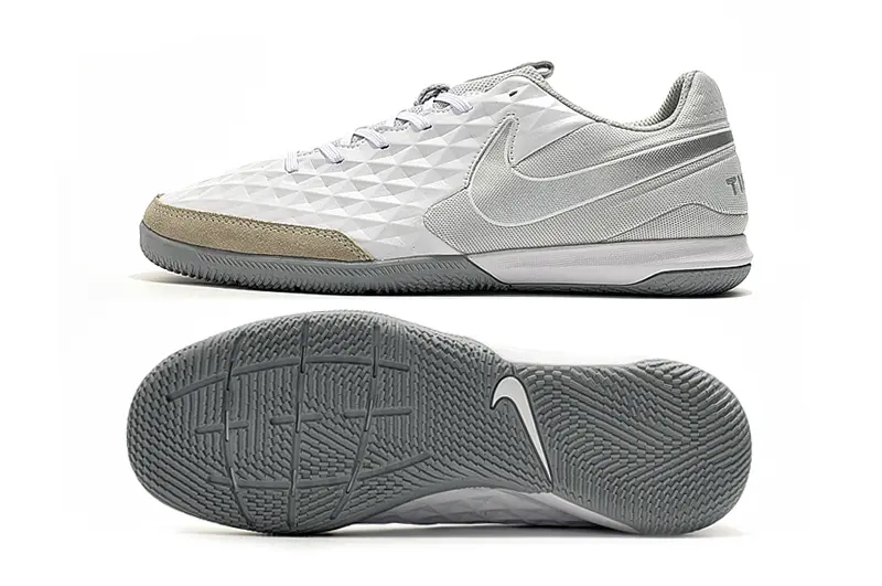 Nike Tiempo Legend 8 Academy IC - White/Light Gray/Beige