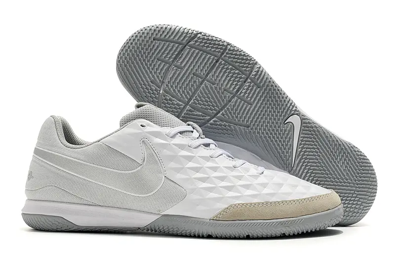 Nike Tiempo Legend 8 Academy IC - White/Light Gray/Beige