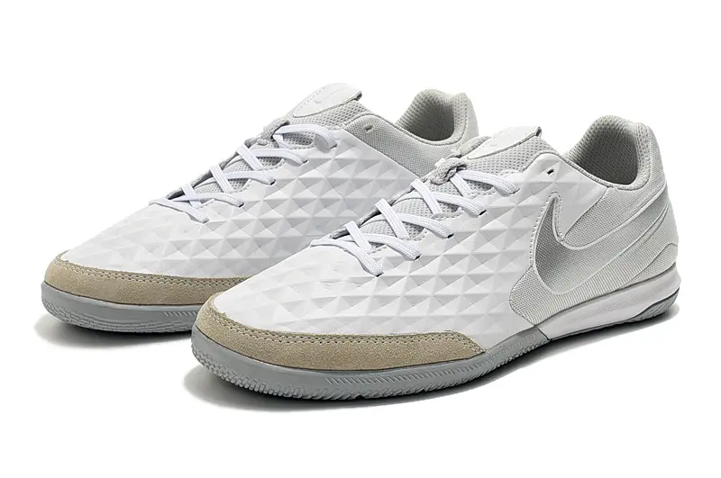Nike Tiempo Legend 8 Academy IC - White/Light Gray/Beige