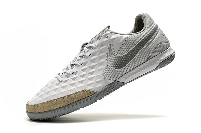 Nike Tiempo Legend 8 Academy IC - White/Light Gray/Beige
