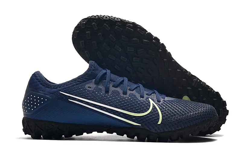 Nike Mercurial Vapor 13 Pro TF - Navy/Neon Yellow/Sky Blue
