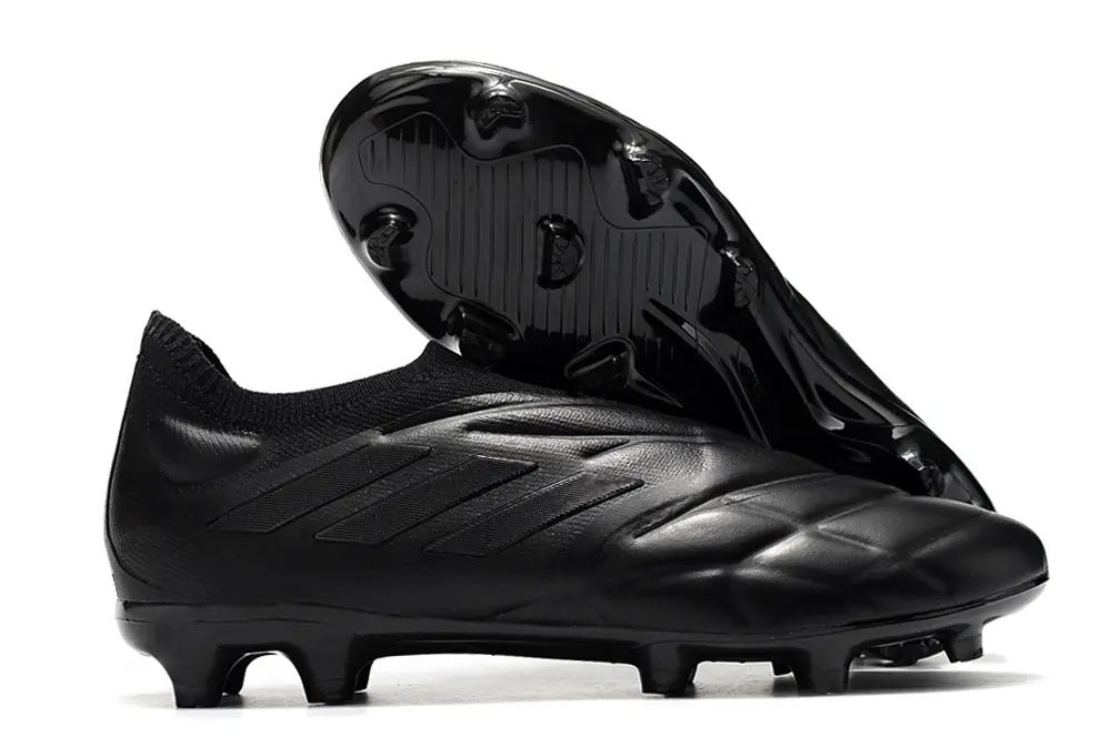 Adidas Copa Pure+ Laceless FG - Black/Midnight Black/Onyx Black