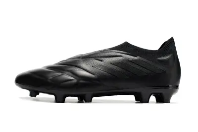 Adidas Copa Pure+ Laceless FG - Black/Midnight Black/Onyx Black