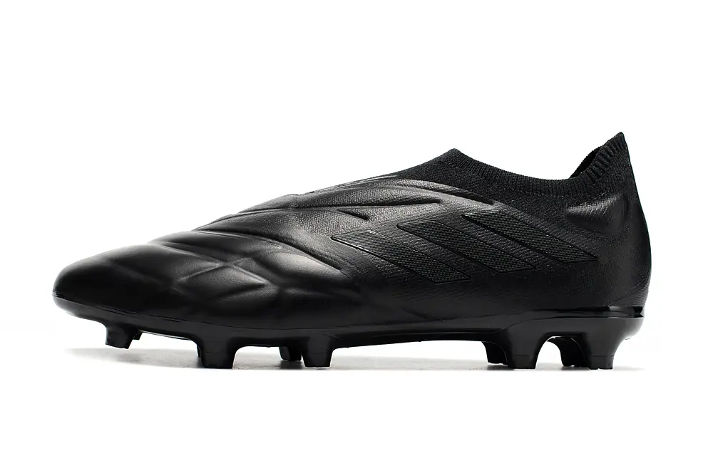 Adidas Copa Pure+ Laceless FG - Black/Midnight Black/Onyx Black