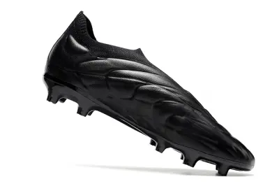 Adidas Copa Pure+ Laceless FG - Black/Midnight Black/Onyx Black