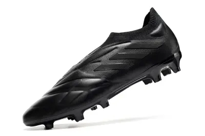 Adidas Copa Pure+ Laceless FG - Black/Midnight Black/Onyx Black