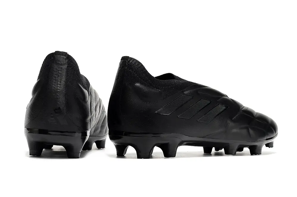 Adidas Copa Pure+ Laceless FG - Black/Midnight Black/Onyx Black