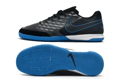 Nike Tiempo Legend 8 Academy IC - Black/Sporty Blue/Dynamic Grey